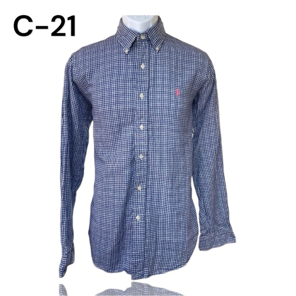 Ralph Lauren Blue Label Other - SzM Ralph Lauren Blue Label Custom Fit Long Sleeve Button Down Shirt